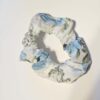 Blue Butterfly Garden Scrunchie