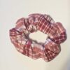Pink Picnic Plaid Scrunchie