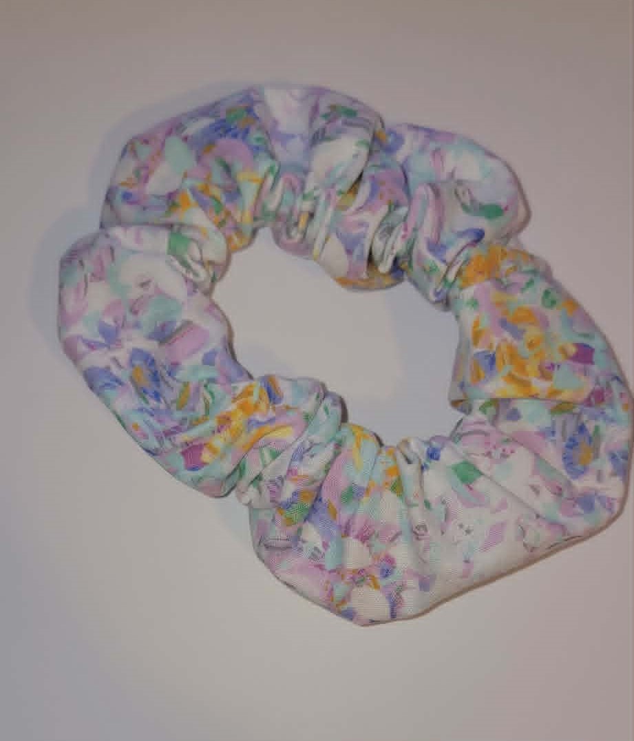Whimsy Bloom Scrunchie